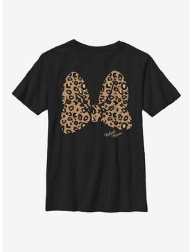Plus Size Disney Mickey Mouse Animal Print Bow Youth T-Shirt, , hi-res