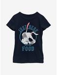 Disney Mulan Lil Brother Food Youth Girls T-Shirt, NAVY, hi-res