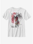 Disney Mulan Loyal Brave True Youth T-Shirt, WHITE, hi-res