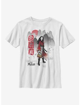 Disney Mulan Loyal Brave True Youth T-Shirt, , hi-res