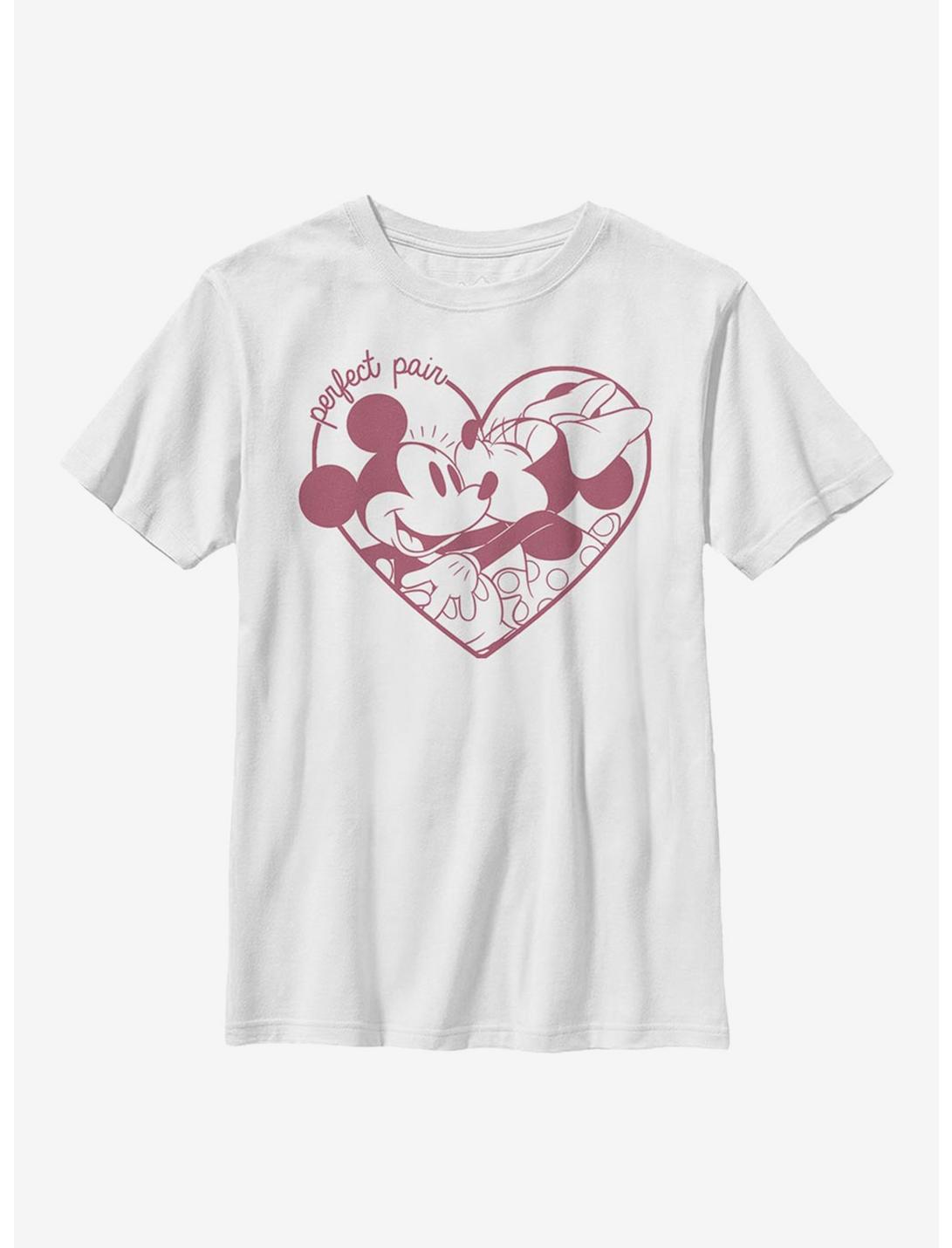 Disney Mickey Mouse Perfect Pair Youth T-Shirt, WHITE, hi-res