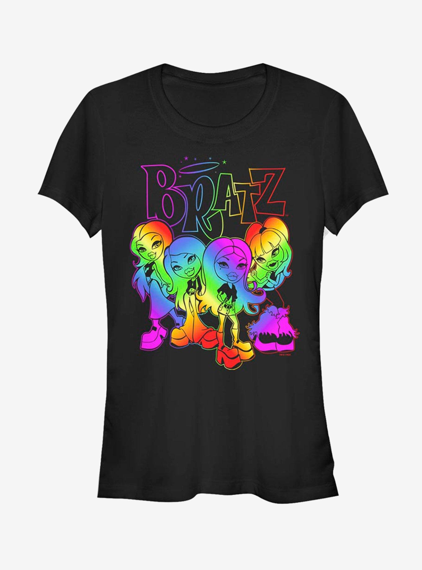 Bratz Rainbow Bratz Girls T-Shirt, BLACK, hi-res