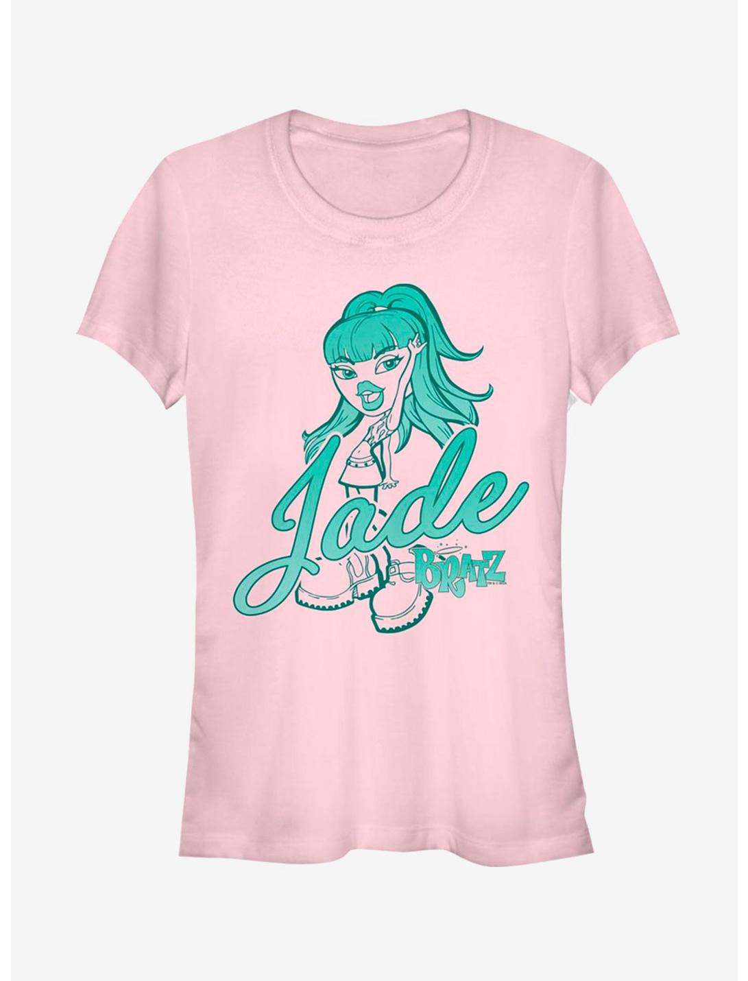 Bratz Solo Jade Line Art Girls T-Shirt, LIGHT PINK, hi-res
