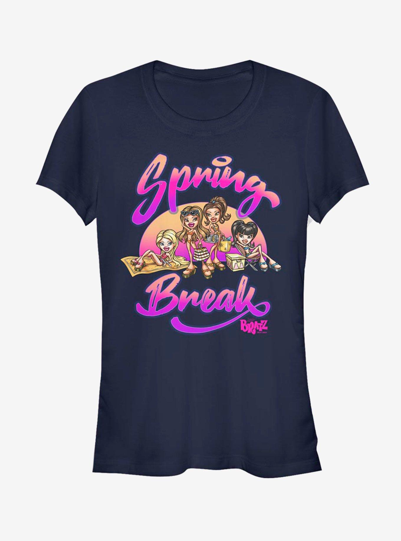 Bratz Spring Break Girls T-Shirt, NAVY, hi-res