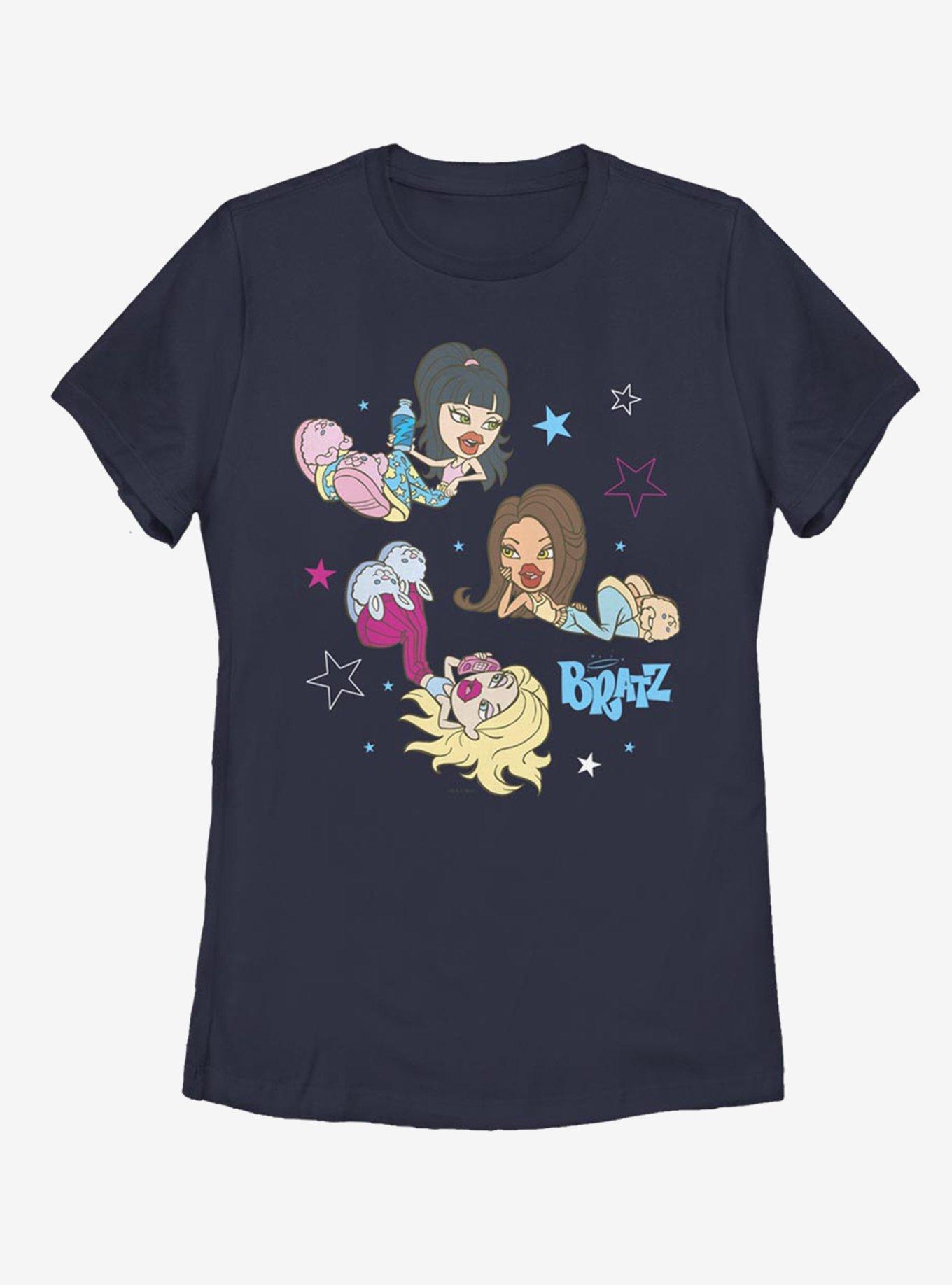 Bratz Sleep Over Womens T-Shirt, , hi-res