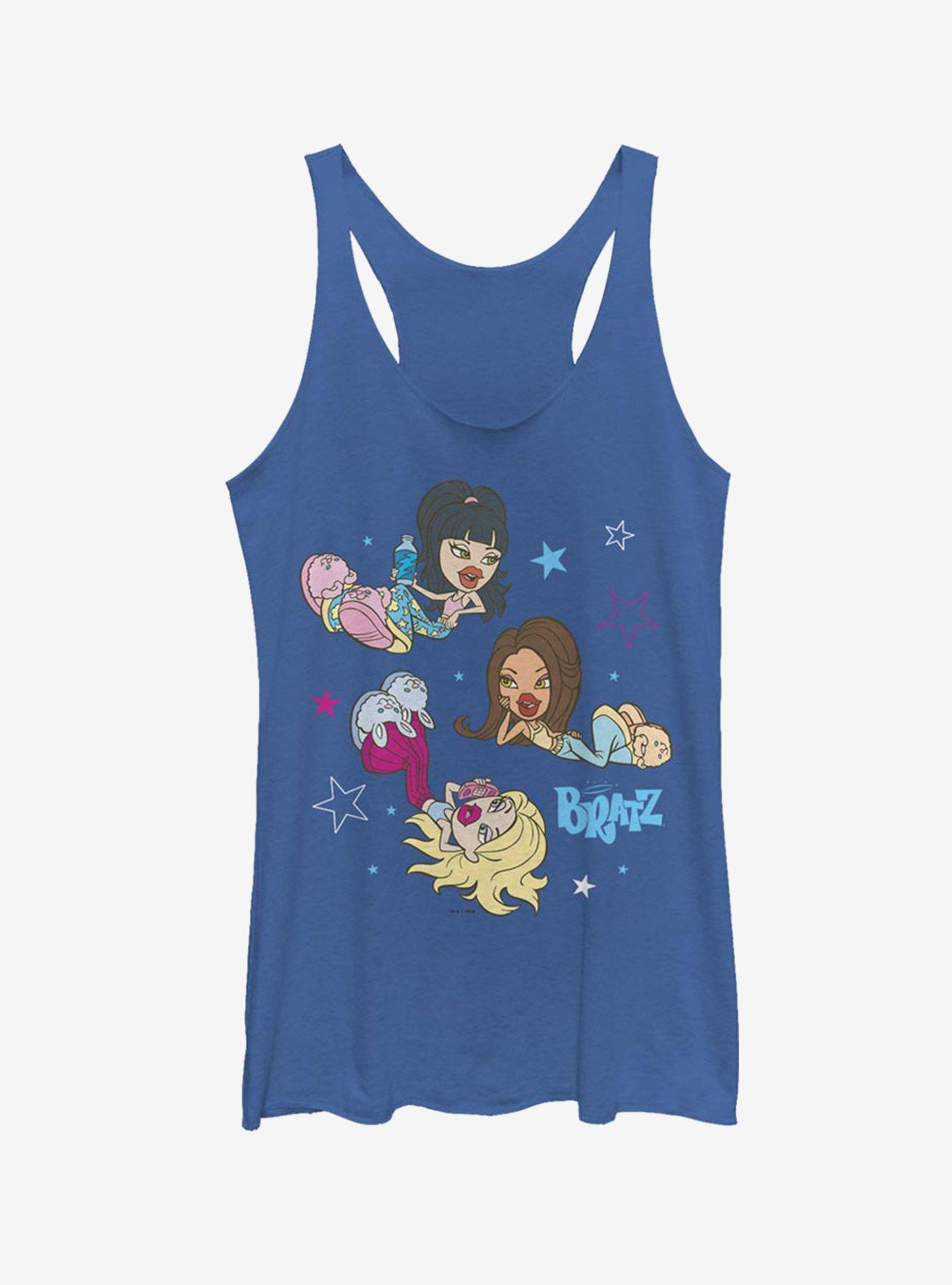 Bratz Sleep Over Womens Tank Top, ROY HTR, hi-res