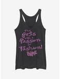 Bratz The Girls With a Passion For Fashion Girls Tank, BLK HTR, hi-res