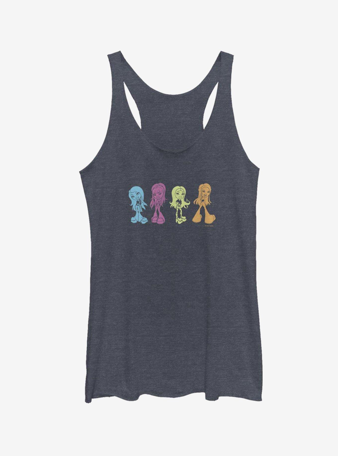 Bratz Minimal Bratz Girls Tank, NAVY HTR, hi-res