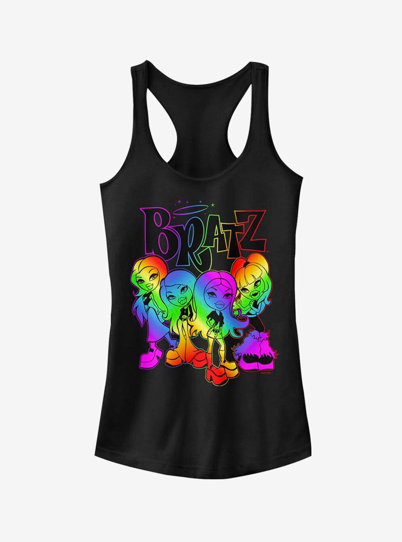 Bratz Rainbow Bratz Girls Tank, BLACK, hi-res