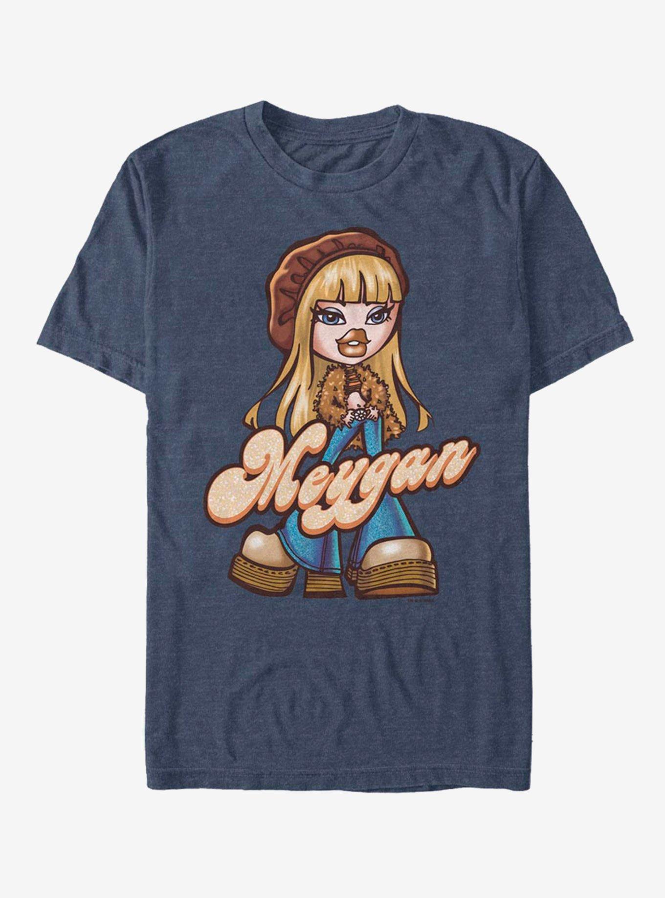 Bratz Funky Monkey Meygan T-Shirt, NAVY HTR, hi-res