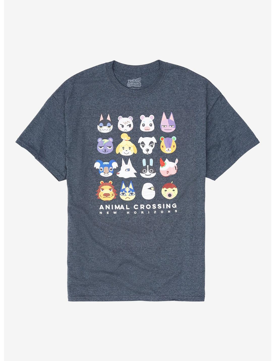 Animal Crossing: New Horizons Characters & Villagers Girls T-Shirt Plus Size, MULTI, hi-res