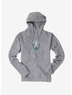 Westworld Android W Icon Hoodie, HEATHER GREY, hi-res