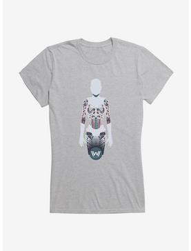 Westworld Android Anatomy Girls T-Shirt, HEATHER, hi-res