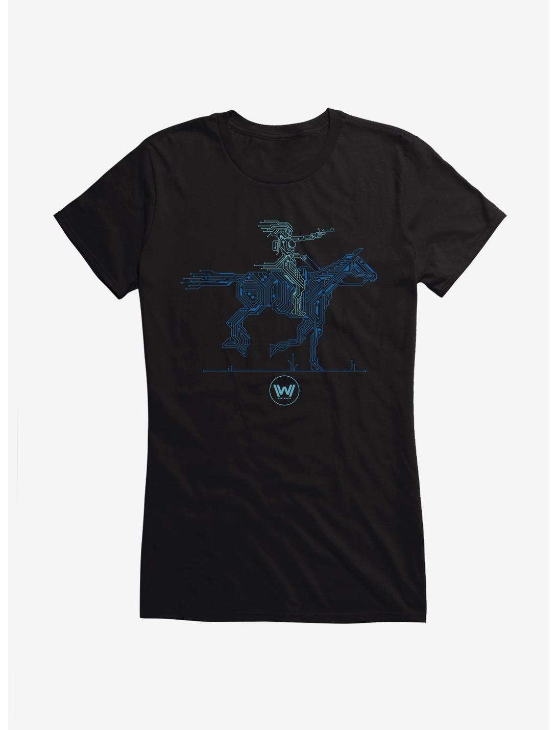 Westworld Android And Horse Girls T-Shirt, , hi-res