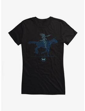 Westworld Android And Horse Girls T-Shirt, BLACK, hi-res