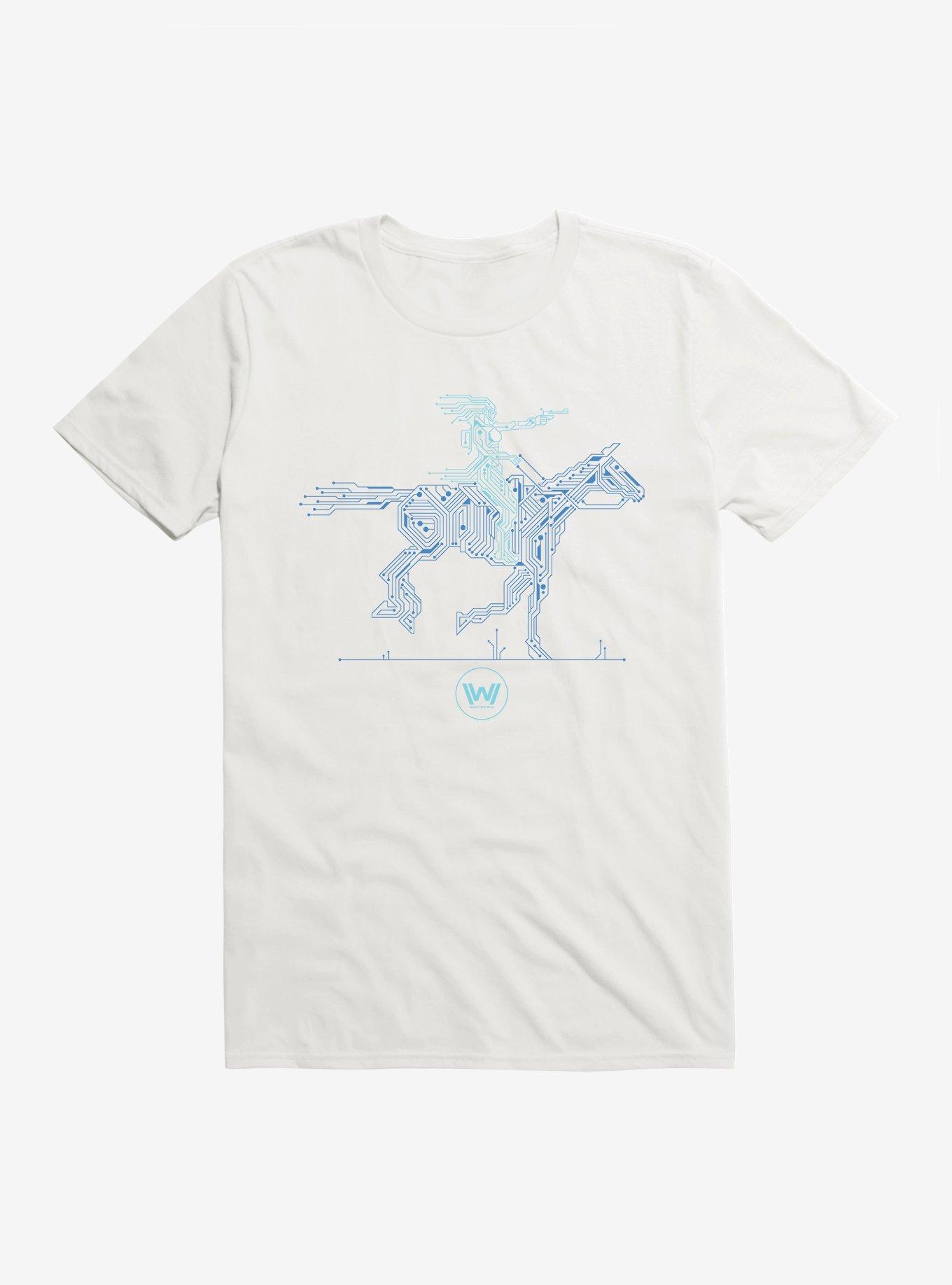 Westworld Android And Horse T-Shirt, , hi-res