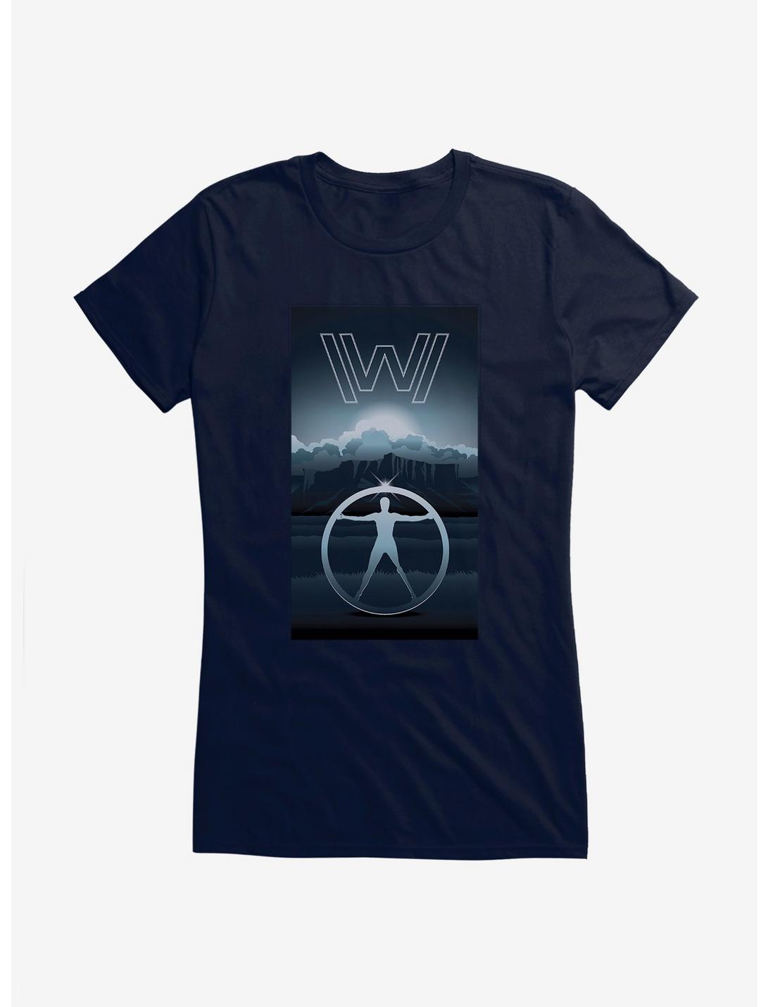 Westworld Grayscale Sunrise Girls T-Shirt, , hi-res