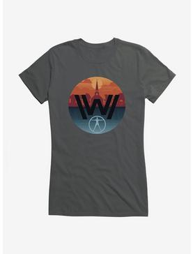 Westworld Horizon Sunset Girls T-Shirt, CHARCOAL, hi-res