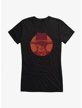 Westworld Man In Black Circle Girls T-Shirt, BLACK, hi-res