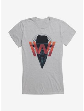 Westworld Man In Black W Icon Girls T-Shirt, HEATHER, hi-res