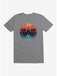 Westworld Horizon Sunset T-Shirt, STORM GREY, hi-res