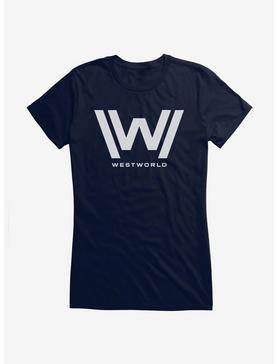 Westworld W Icon Girls T-Shirt, NAVY, hi-res