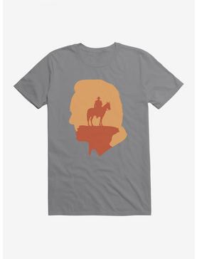 Westworld Profile Silhouette T-Shirt, STORM GREY, hi-res