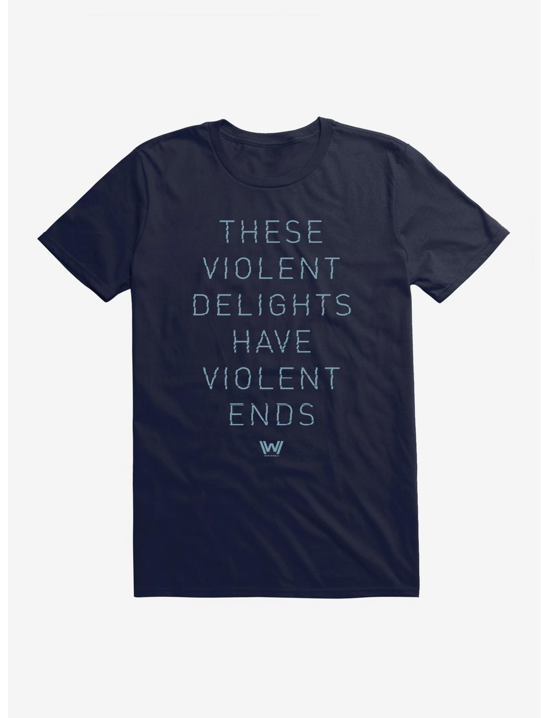 Westworld Violent Delights Violent Ends T-Shirt, , hi-res
