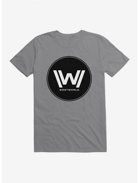 Westworld W Circle Icon T-Shirt, STORM GREY, hi-res