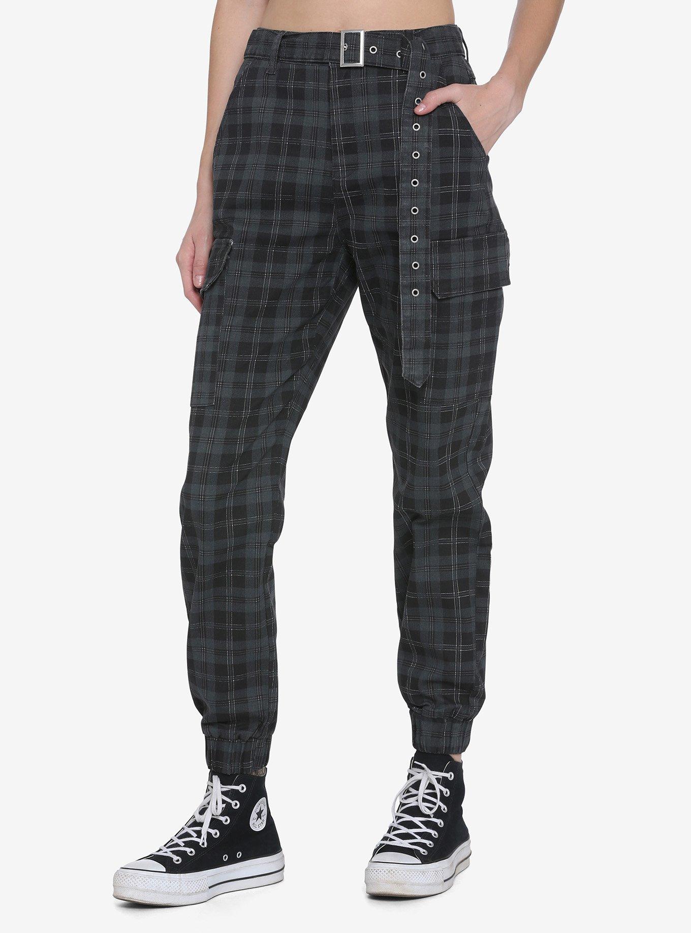 Hot Topic Grey Plaid Pants Size 2X