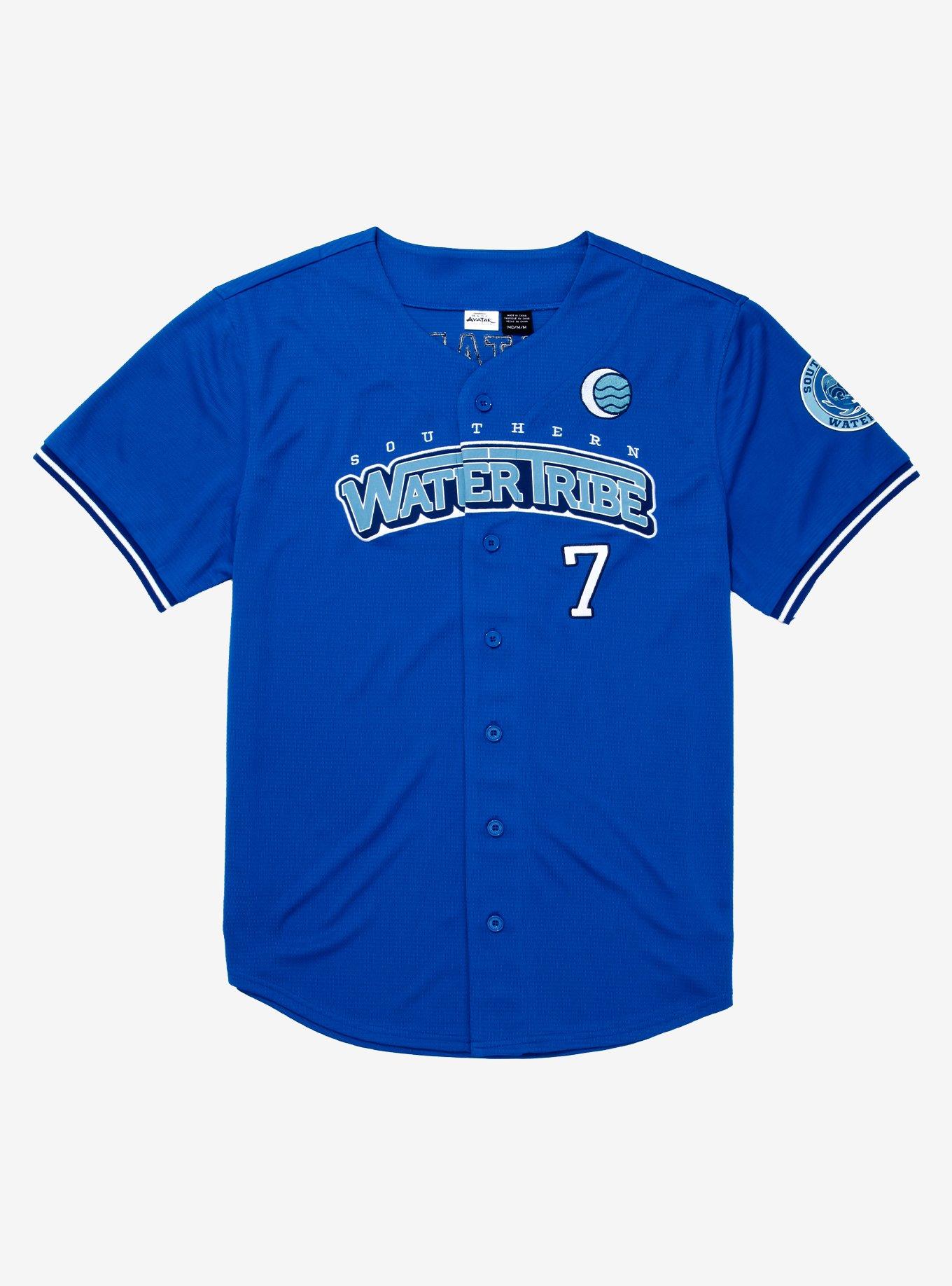 Avatar The Last Airbender Southern Water Tribe Baseball Jersey