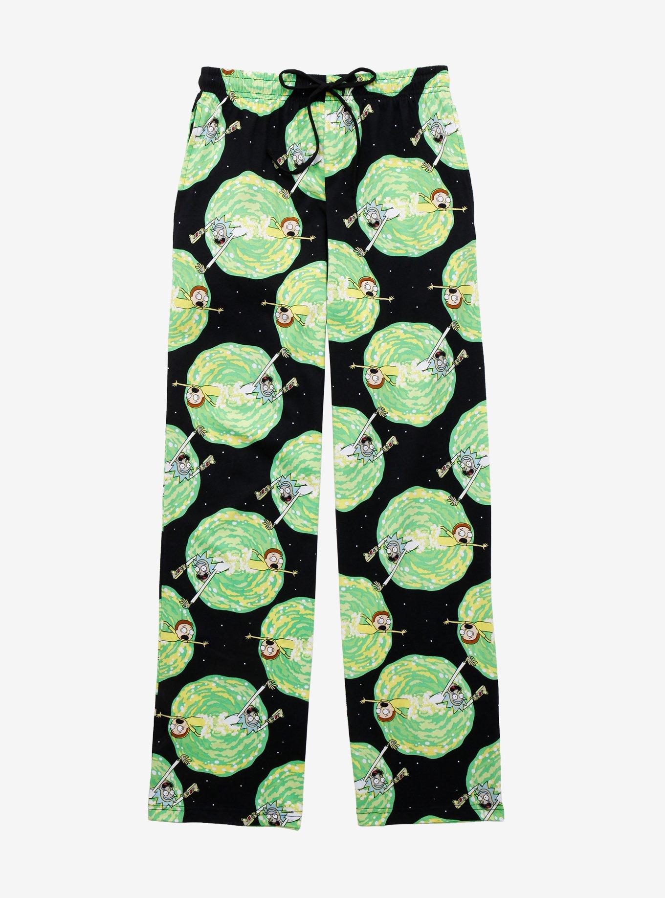 Rick and best sale morty sleep pants