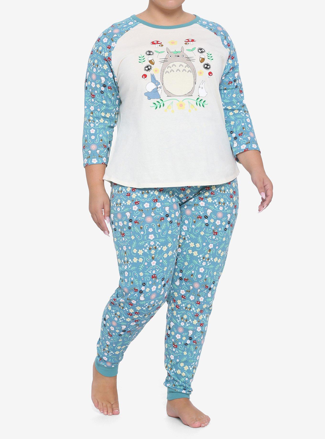 Plus Size Thermal Pajama Set