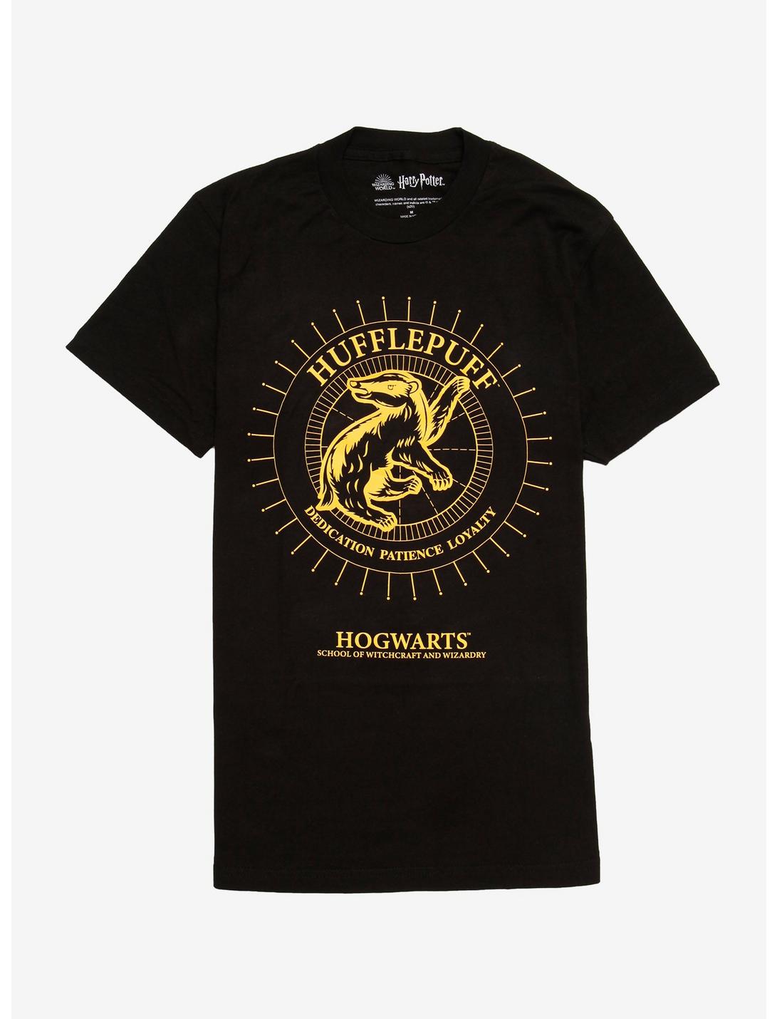 Harry Potter Hufflepuff Badger T-Shirt, BLACK, hi-res