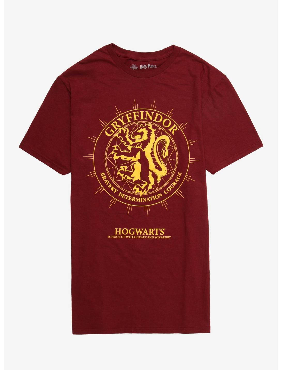 Harry Potter Gryffindor Lion T-Shirt, MAROON, hi-res