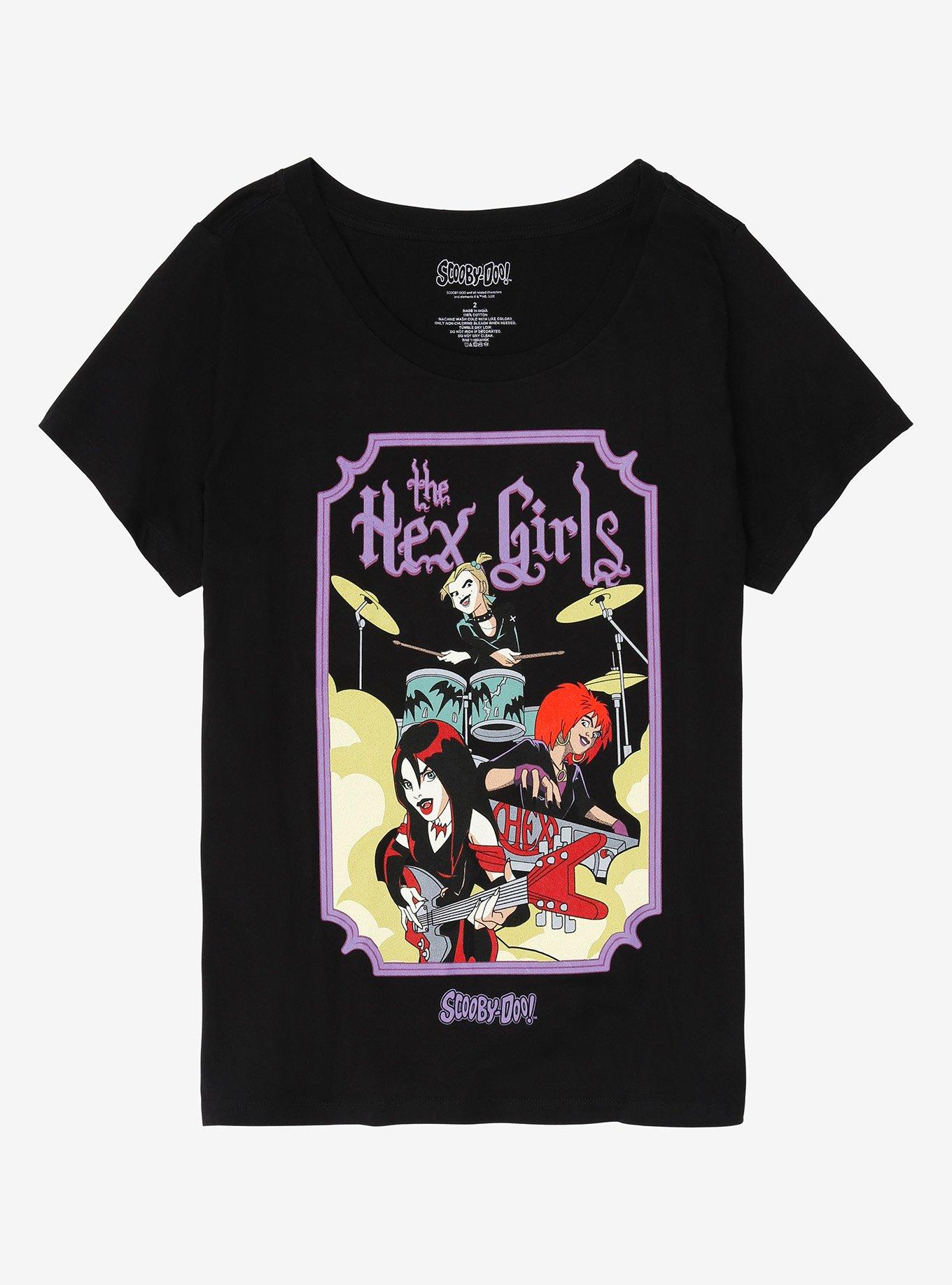 Scooby-Doo! The Hex Girls Poster T-Shirt Plus Size - BLACK | Hot Topic