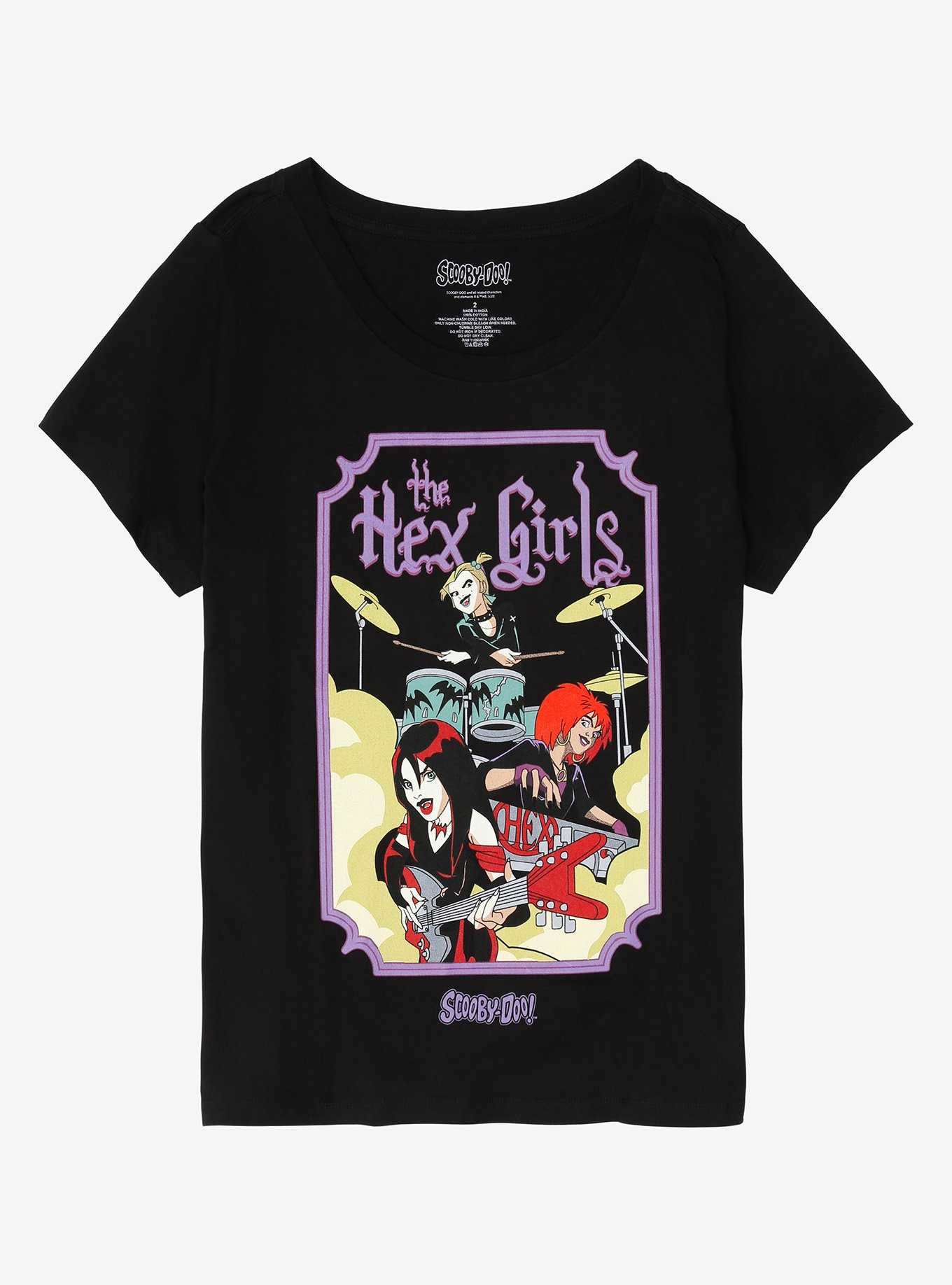 Scooby-Doo! The Hex Girls Poster T-Shirt Plus Size, , hi-res