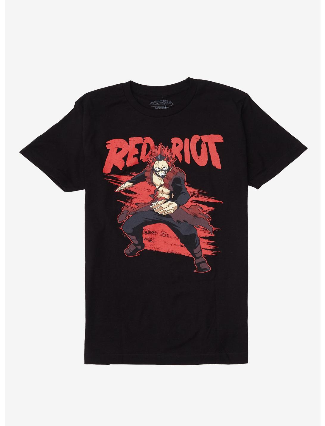 My Hero Academia Red Riot T-Shirt, BLACK, hi-res