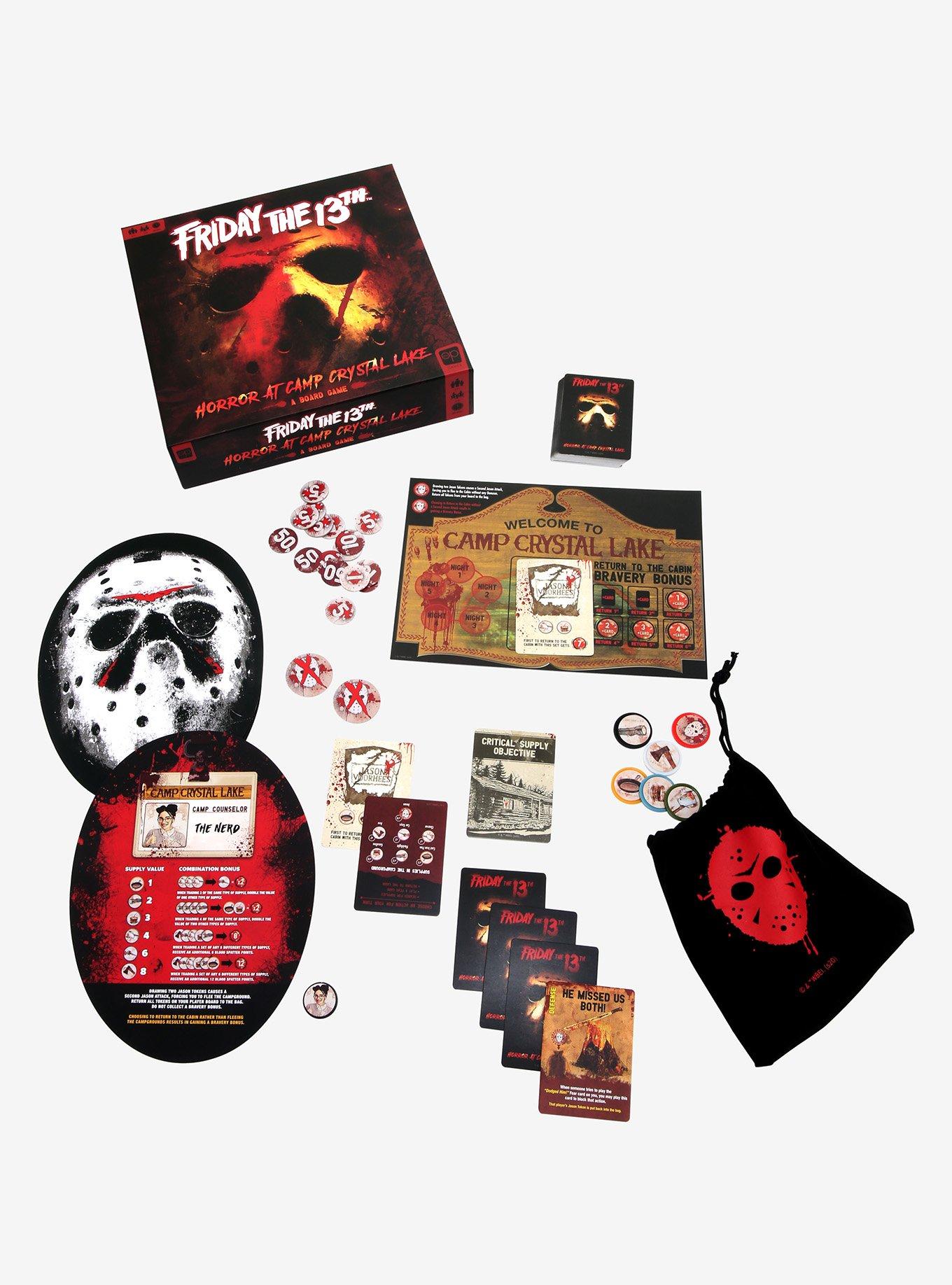 Friday the 13th: Horror at Camp Crystal Lake Board Game | BoxLunch