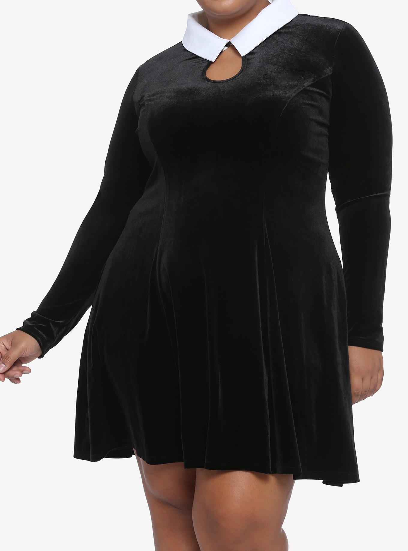 chinese dress ladies Keyhole Dress Black – The Eve and Annie Boutique LLC