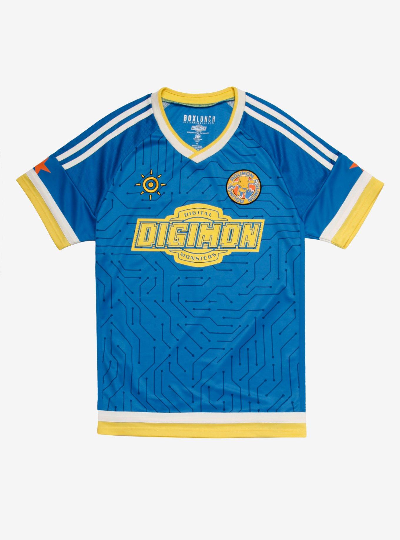 Digimon Tai Kamiya Soccer Jersey - BoxLunch Exclusive, BLUE, hi-res