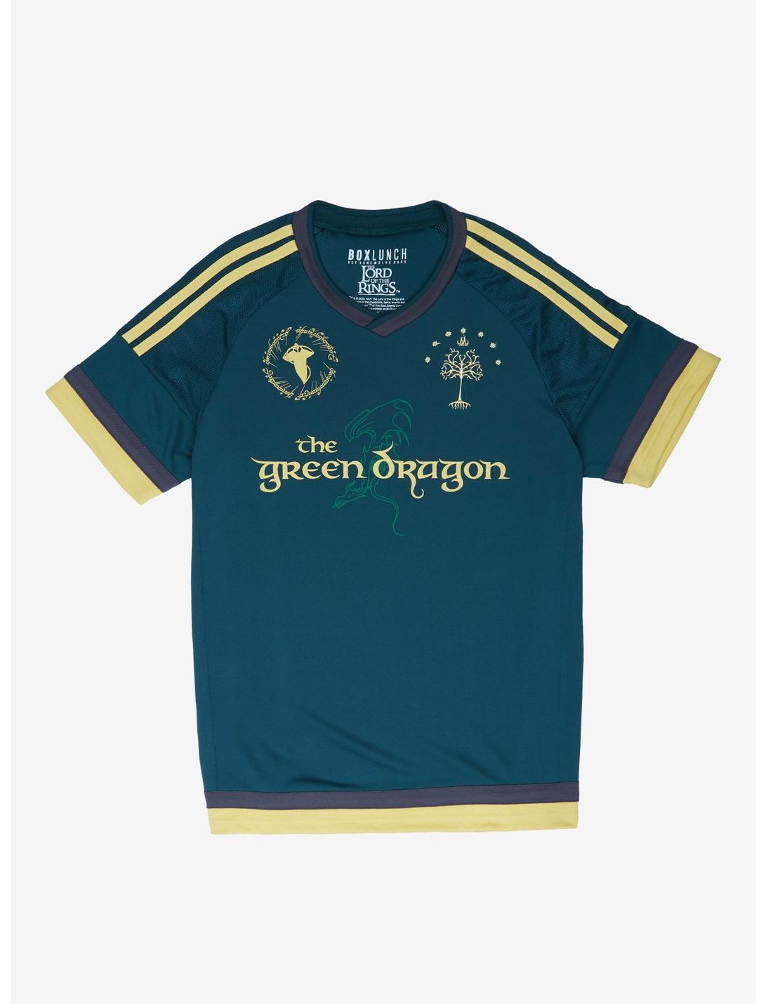 The Lord of the Rings Baggins Soccer Jersey - BoxLunch Exclusive, DARK GREEN, hi-res