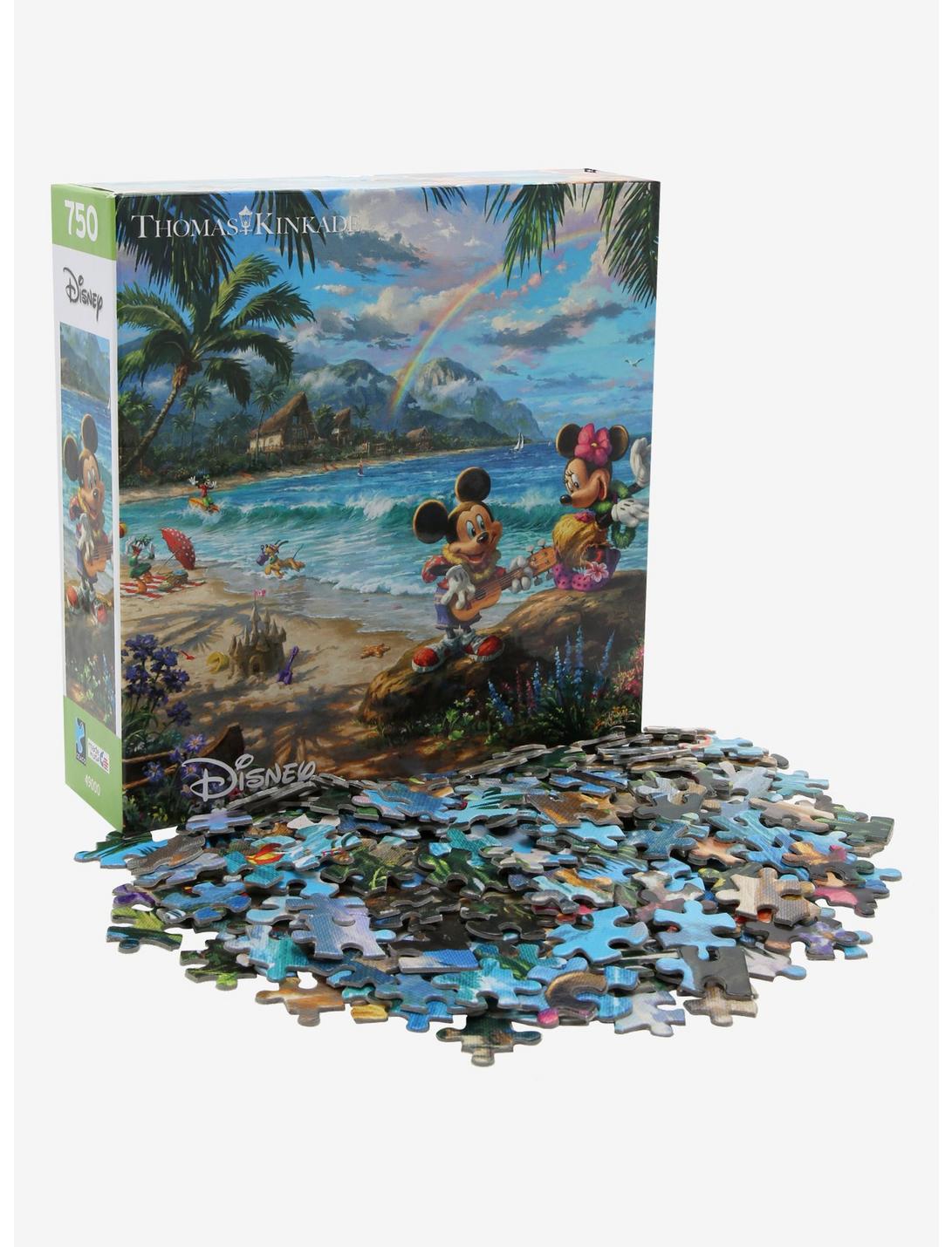 Disney Mickey and Minnie in Hawaii 750-Piece Puzzle, , hi-res