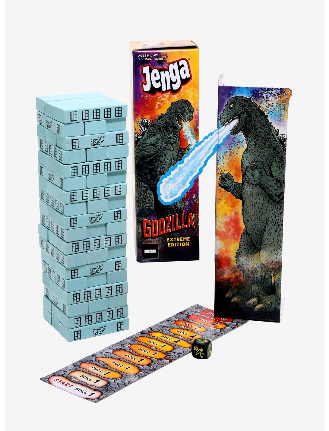Jenga: Godzilla Extreme Edition Game, , hi-res