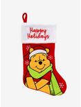 Disney Winnie the Pooh Embroidered Stocking - BoxLunch Exclusive, , hi-res