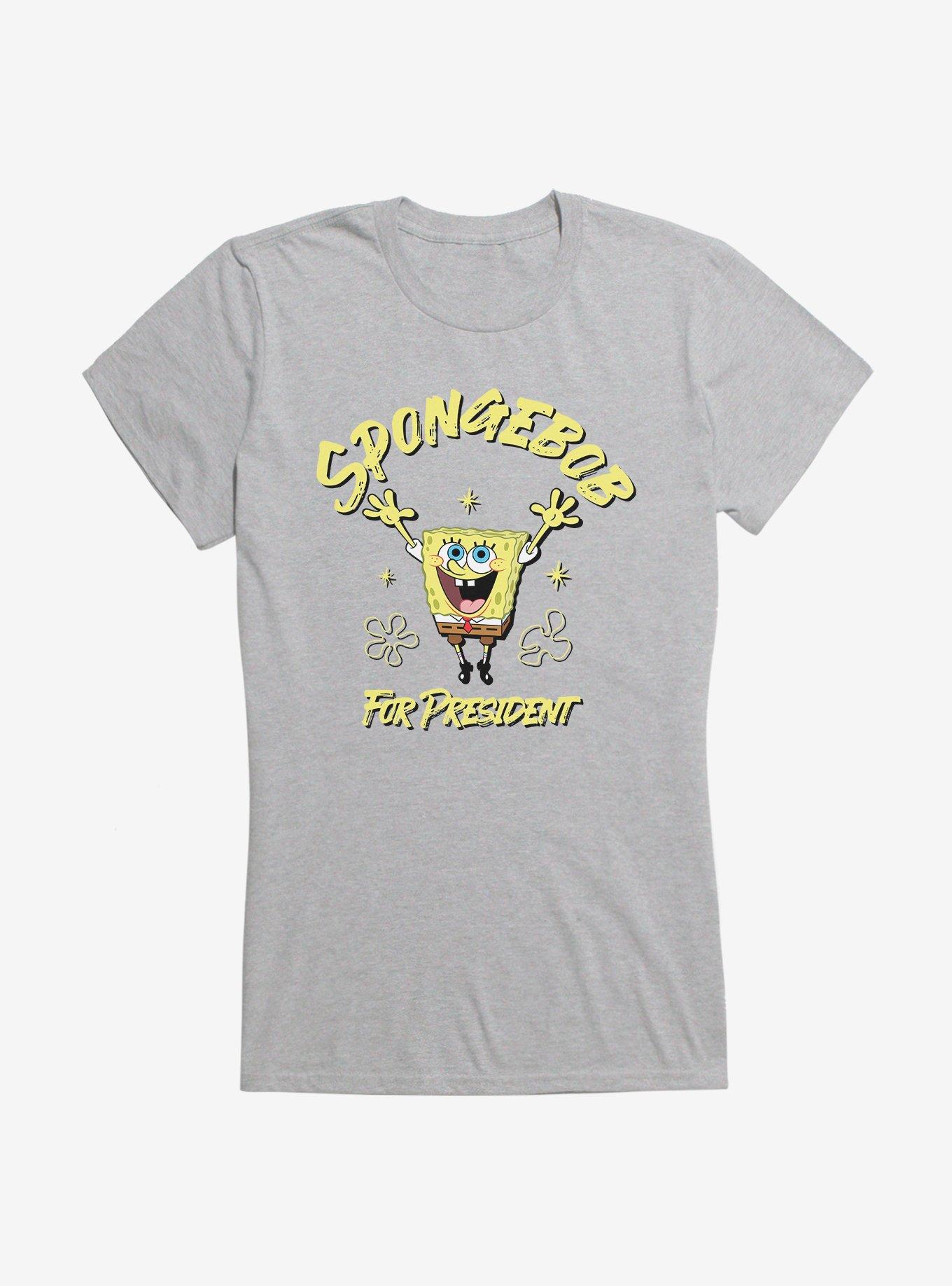 SpongeBob SquarePants SpongeBob For President Girls T-Shirt, , hi-res