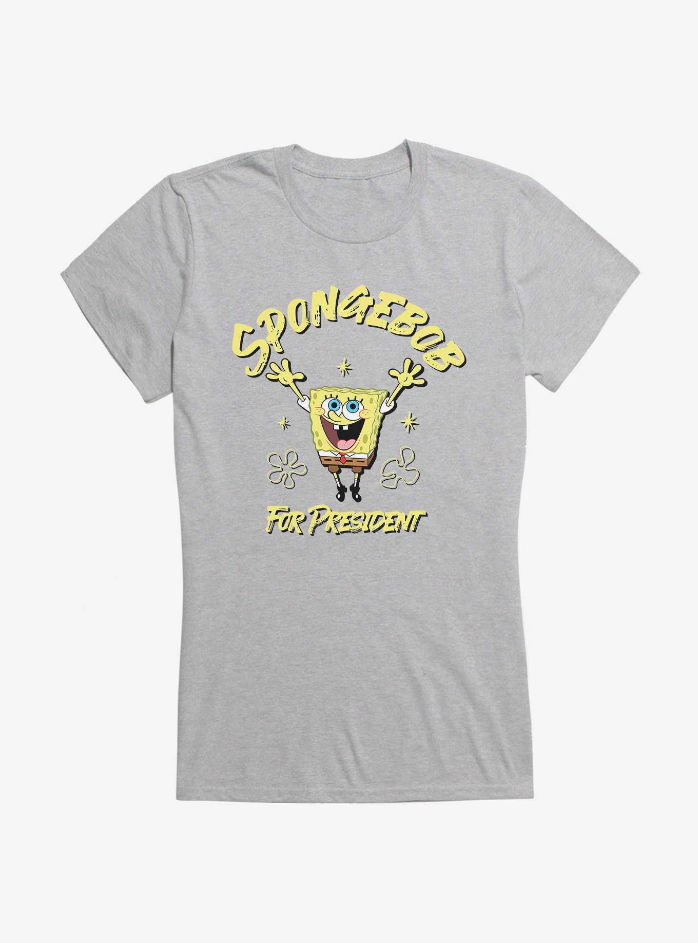 SpongeBob SquarePants SpongeBob For President Girls T-Shirt, , hi-res