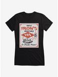 Avatar: The Last Airbender Uncle Iroh's Delectable Tea Girls T-Shirt, BLACK, hi-res