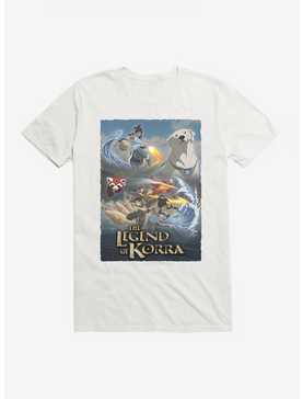 The Legend Of Korra Master Benders T-Shirt, , hi-res