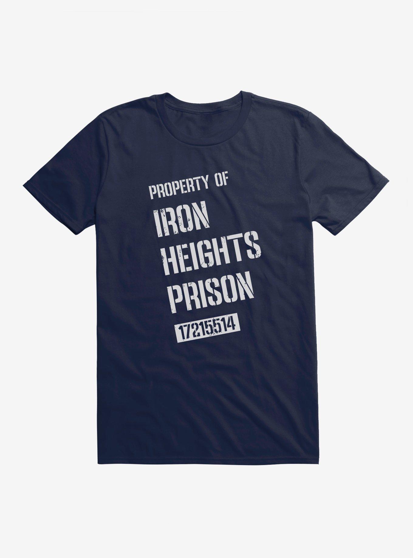 DC Comics Arrow Iron Heights Prison TShirt BoxLunch
